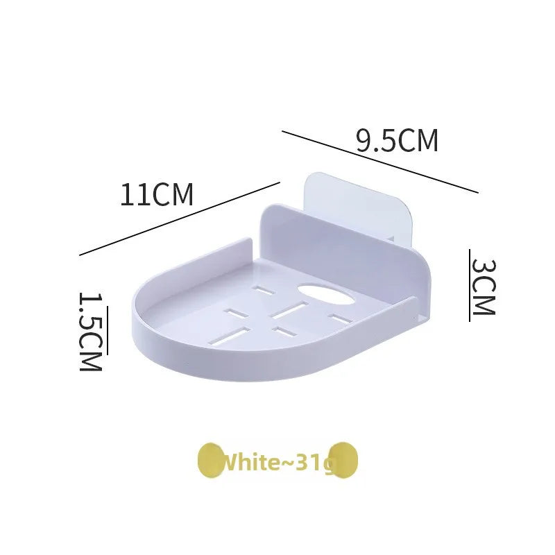Punch-Free Security Surveillance Camera Stand New Traceless Wall-Mounted Bracket Home Self-Adhesive Drill-Free Fixer 1Pcs