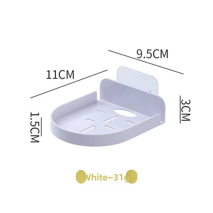 Punch-Free Security Surveillance Camera Stand New Traceless Wall-Mounted Bracket Home Self-Adhesive Drill-Free Fixer 1Pcs