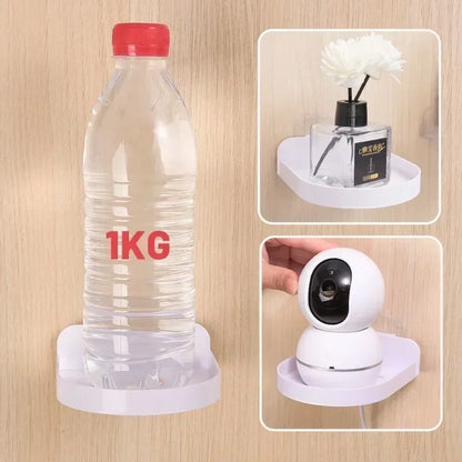 Punch-Free Security Surveillance Camera Stand New Traceless Wall-Mounted Bracket Home Self-Adhesive Drill-Free Fixer 1Pcs