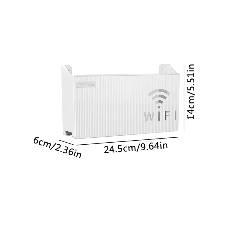 Router and Set-Top Box Storage Rack