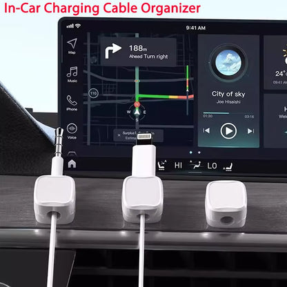 Magnetic Cable Clip and Adhesive Wire Organizer for Efficient Home and Office Desk Management