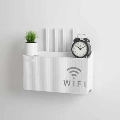 Router and Set-Top Box Storage Rack