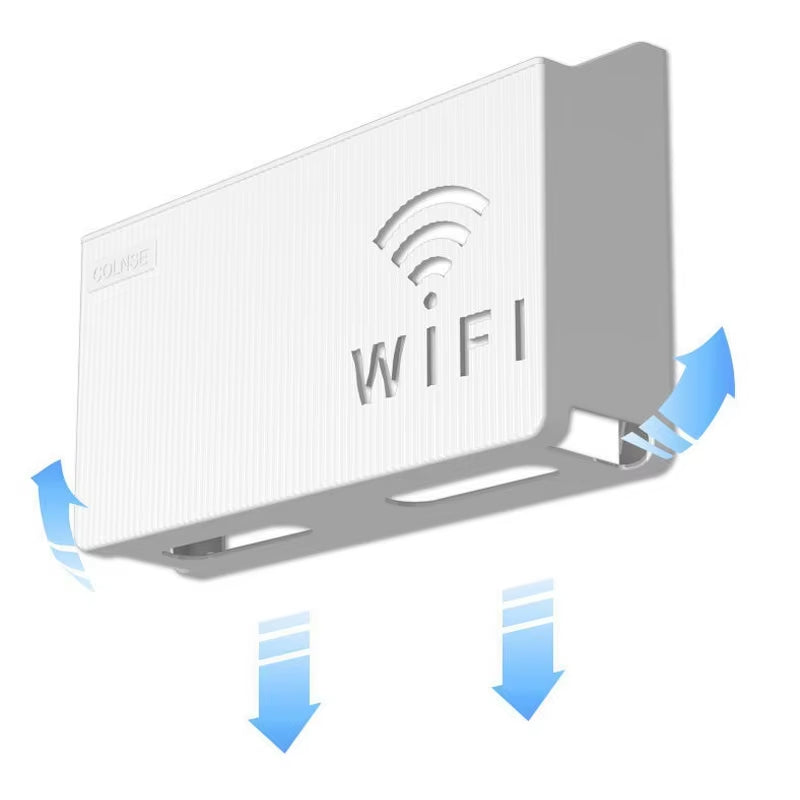 Router and Set-Top Box Storage Rack