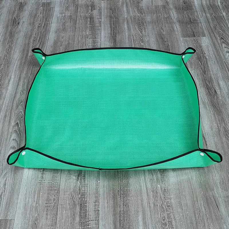 50x50cm Waterproof Gardening Transplanting Mat for Plant Repotting and Potting Tasks