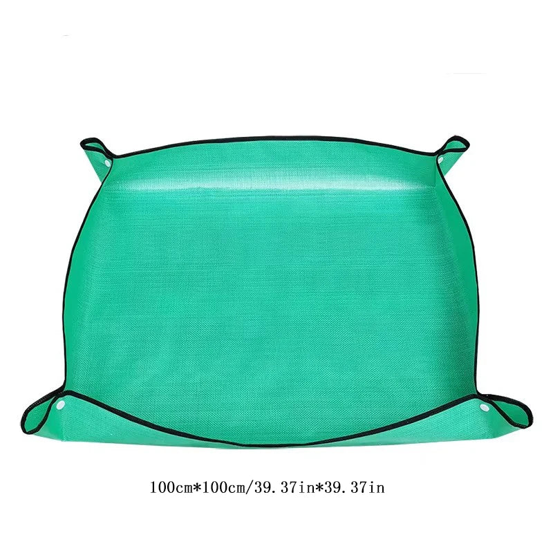 50x50cm Waterproof Gardening Transplanting Mat for Plant Repotting and Potting Tasks