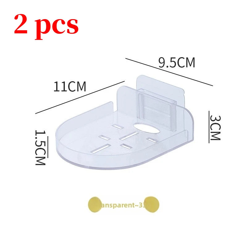 Punch-Free Security Surveillance Camera Stand New Traceless Wall-Mounted Bracket Home Self-Adhesive Drill-Free Fixer 1Pcs