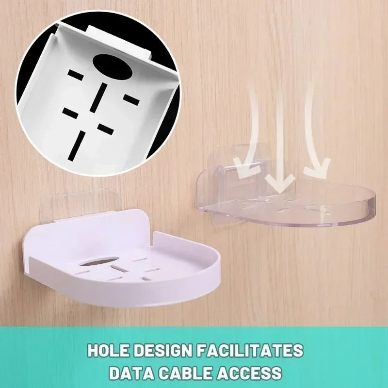 Punch-Free Security Surveillance Camera Stand New Traceless Wall-Mounted Bracket Home Self-Adhesive Drill-Free Fixer 1Pcs