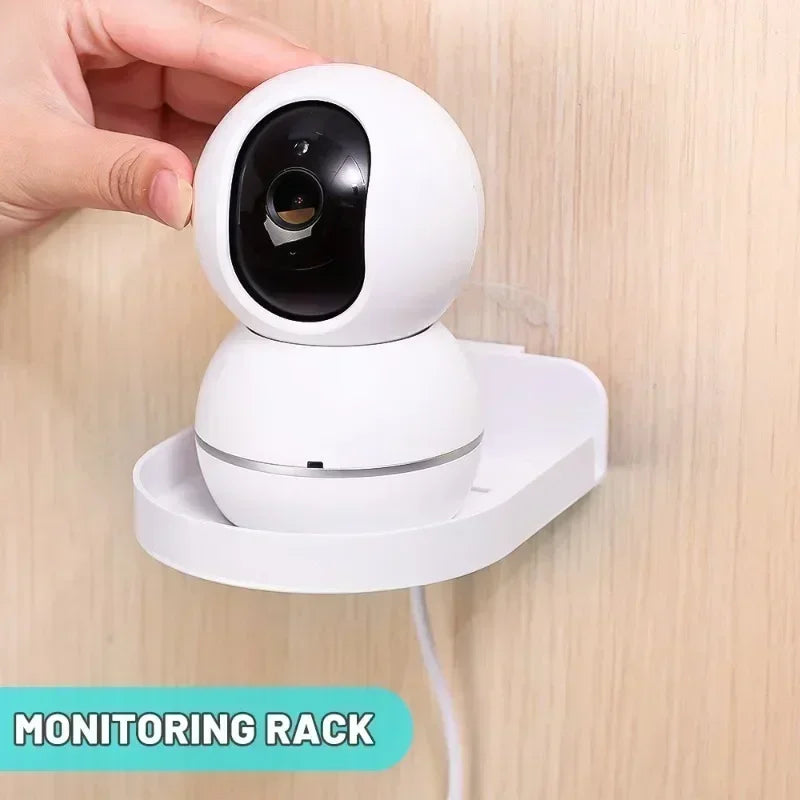 Punch-Free Security Surveillance Camera Stand New Traceless Wall-Mounted Bracket Home Self-Adhesive Drill-Free Fixer 1Pcs