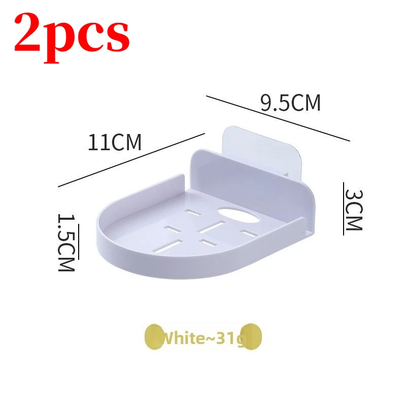Punch-Free Security Surveillance Camera Stand New Traceless Wall-Mounted Bracket Home Self-Adhesive Drill-Free Fixer 1Pcs