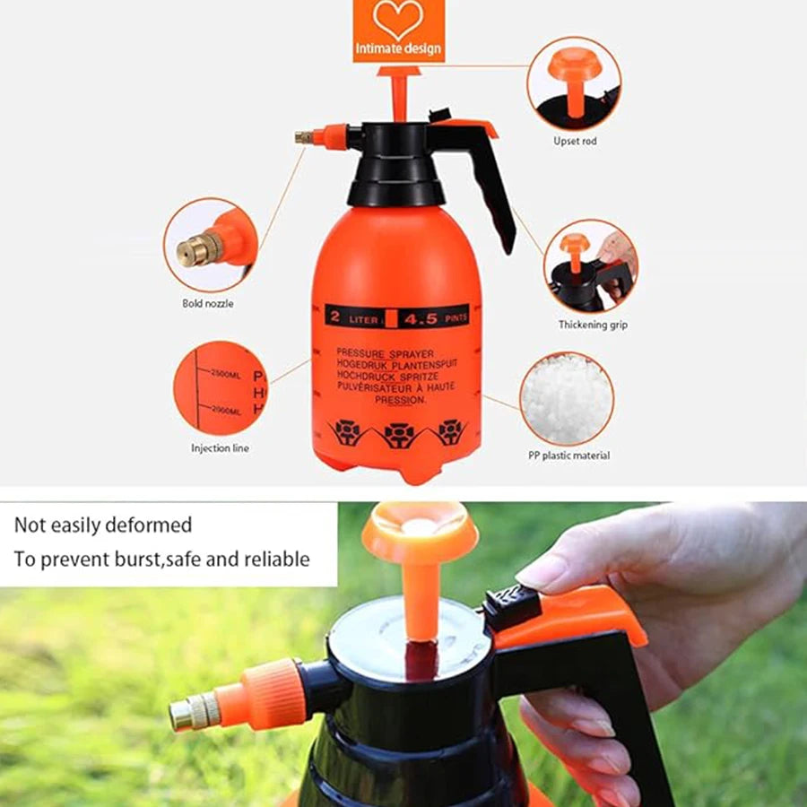Indoor Plant Watering Can with Sprinkler Spray for Efficient Irrigation and Care of Garden Flowers